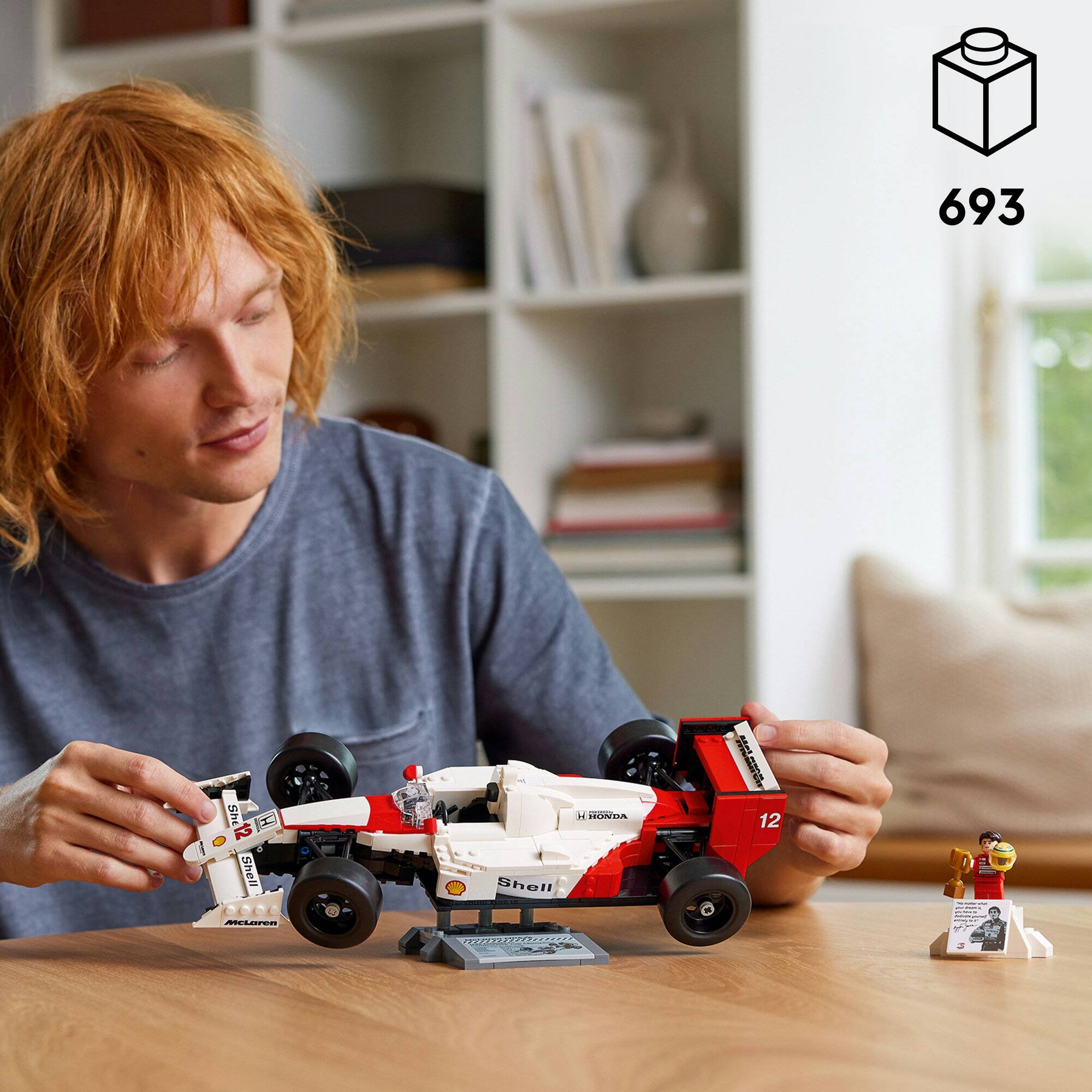 LEGO® Icons McLaren MP4/4 & Ayrton Senna Set 10330